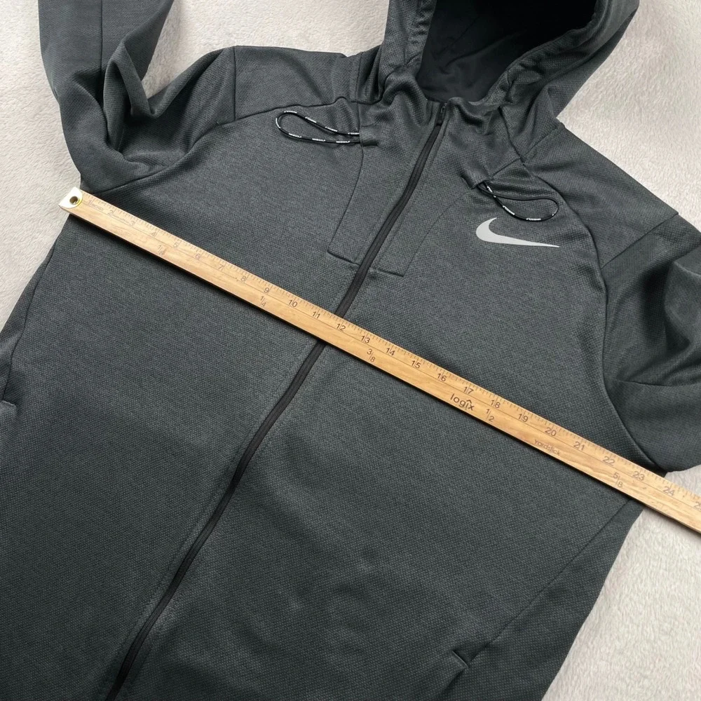 Nike Hoodie Jacket Mens Large Gray Therma Pebble Beach Golf Links Dri-Fit